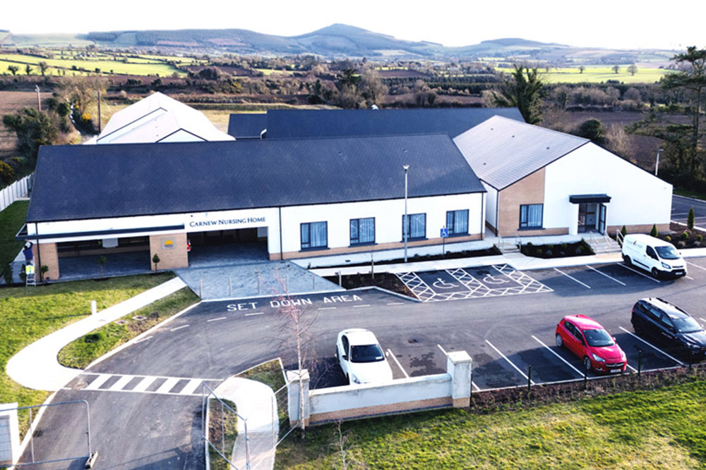 Ariel image of Carnew Nursing Home