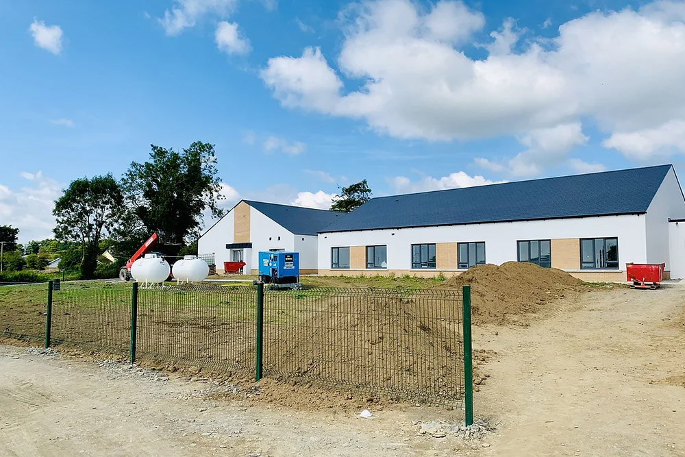 Building site at Carnew Nursing Home